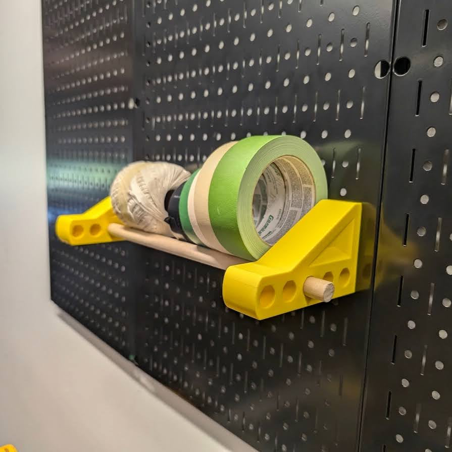 Tape Roll Storage Rack for Wall Control