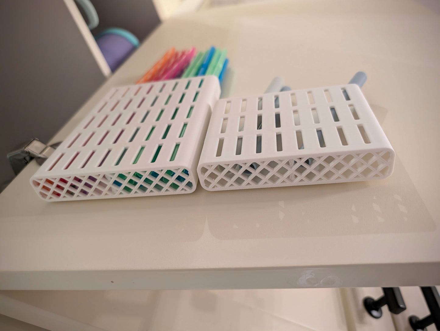 Drinking Straw Organizer - Cabinet mounted