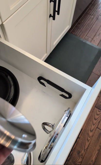 Kitchen Pot Lid Holder Bundle - 6 Piece
